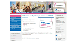 Desktop Screenshot of physiotherapie-medifit.de